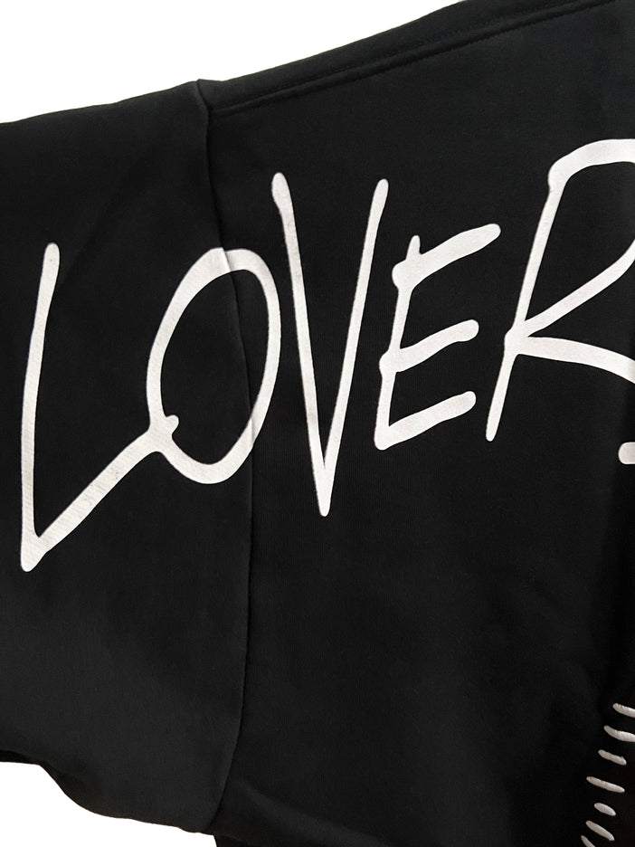 LOVERS HOODIE BLACK